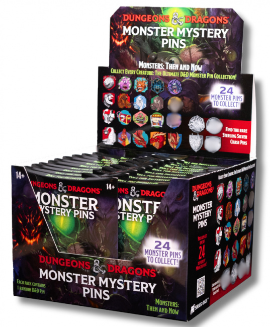 D&D: Monster Mystery Pins
